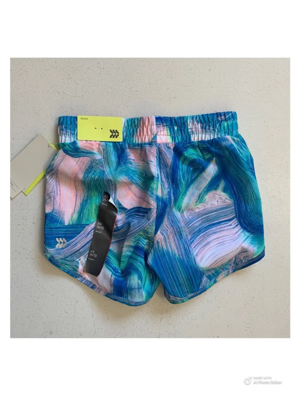 Girls Size XS (4/5) 4-Piece Lot of Summer Clothes Cat & Jack + All In Motion NWT